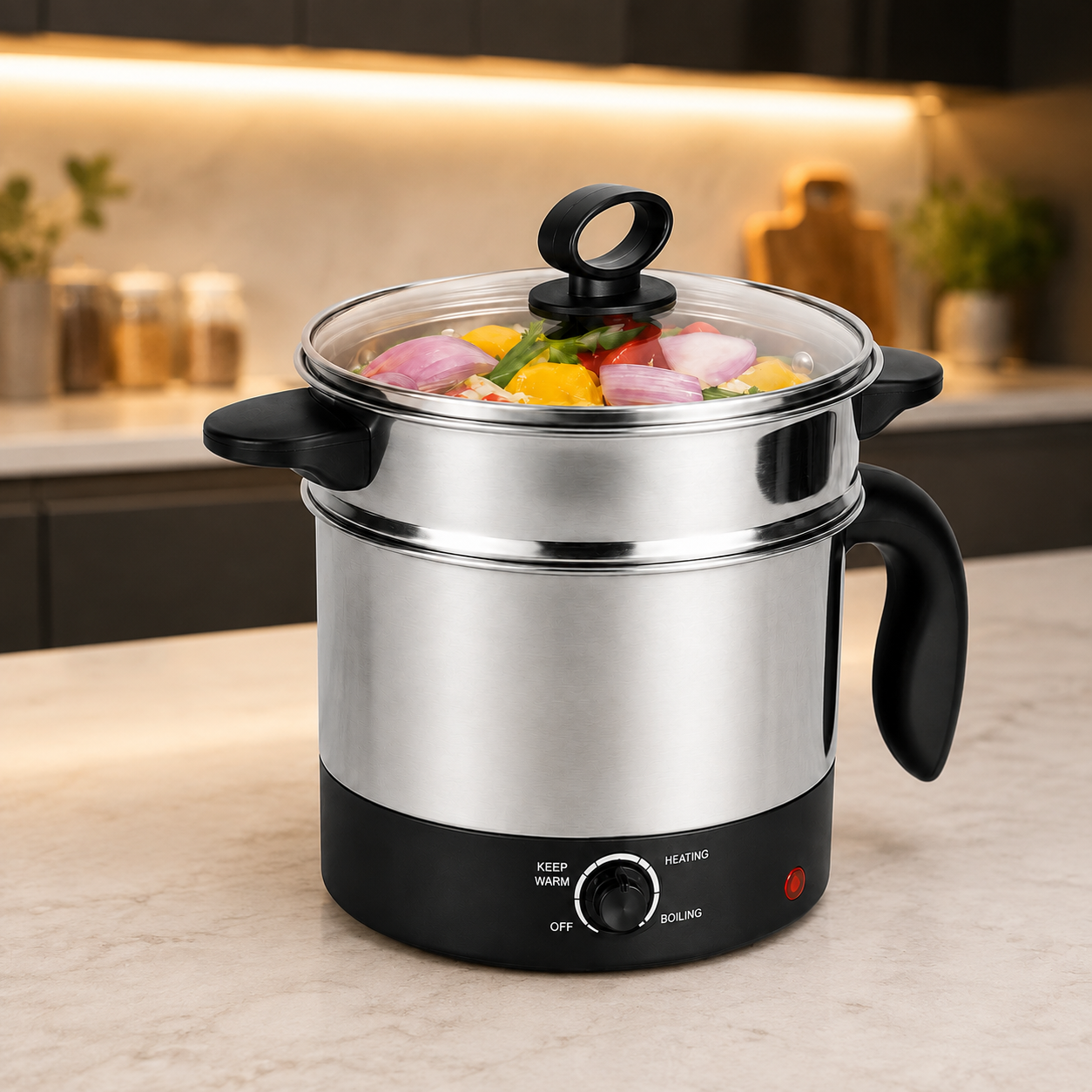 Multi Cooker Kettle 1.2 Litre